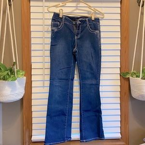 Girls bootcut jeans